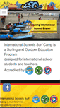 Mobile Screenshot of internationalschoolssurfcamp.com